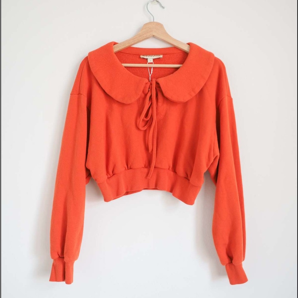 Lightly worn Eliza Faulkner cropped sweater, great condition